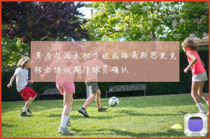 罗马与国米初步达成路易斯恩里克转会协议期待球员确认
